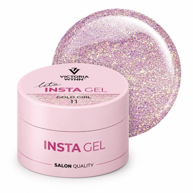 Savaime išsilyginantis gelis Victoria Vynn INSTA GEL 11 Gold Girl, 40 ml