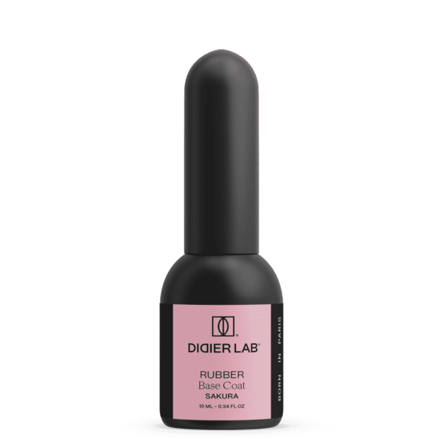 Kaučiukinė maskuojanti bazė Didier Lab Rubber Base Coat, Sakura, 10 ml