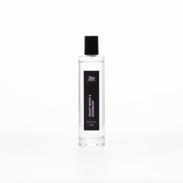360 Wishes purškiamas kvapas - Velvet Moss & Rosewood 100 ml