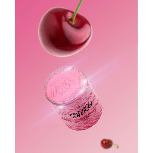 HIGH PRIESTESS kūno šveitiklis su CBD "Pop My Cherry" 300 ml 1