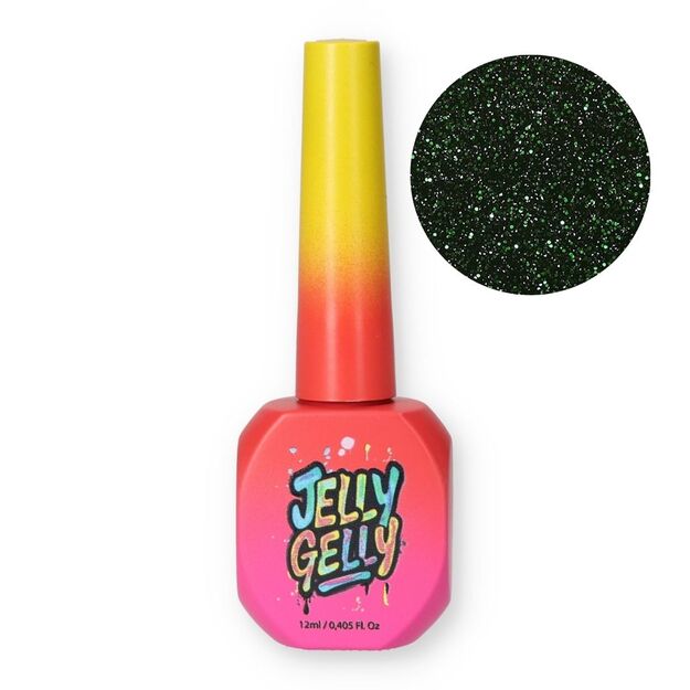 Jelly Gelly gelinis lakas Glitter Forest Trouble, 12 ml