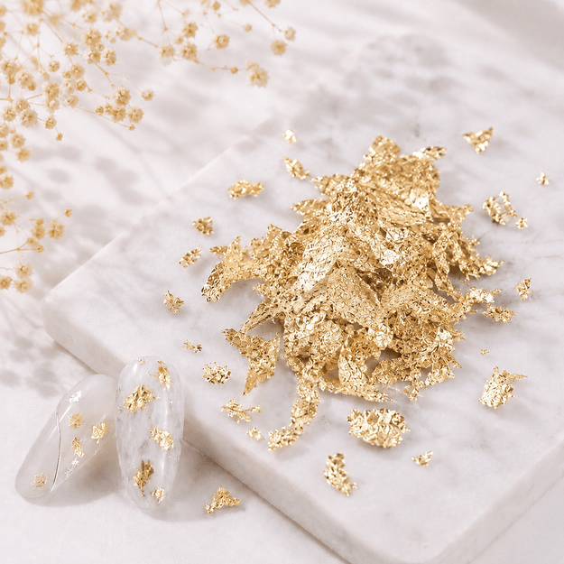 Trapi folija nagų dizainams, Gold, 1 g 1