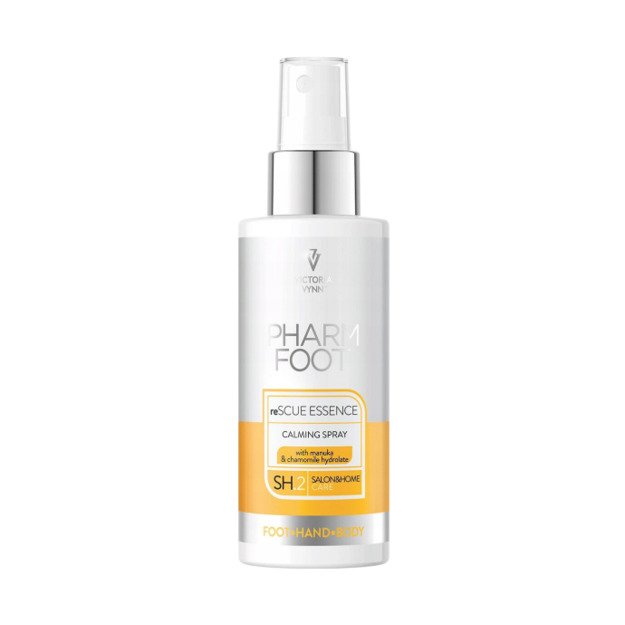 PHARMFOOT PURŠKIAMAS KREMAS PĖDOMS IR KŪNUI "RESCUE ESSENCE" 150ML
