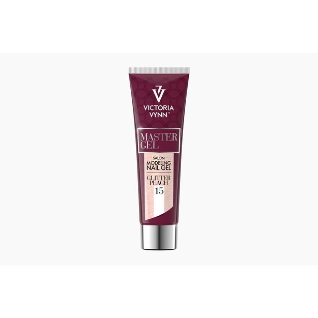 VICTORIA VYNN MASTER GEL POLYGELIS 15 GLITTER PEACH 60ML