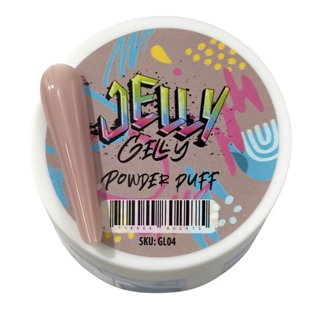 Jelly Gelly builder gel, Gelato Powder Puff, 40 ml 2