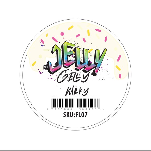 Jelly Gelly self levelling gel, Fluffy Milky, 40 ml