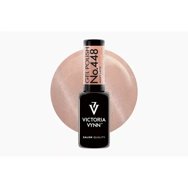 Gelinis lakas Victoria Vynn 448 Milky Latte 8 ml