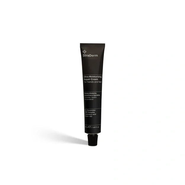 Itin maitinantis rankų ir pėdų kremas sausai odai StraDerm Ultra Moisturizing Repair Care, 50 ml