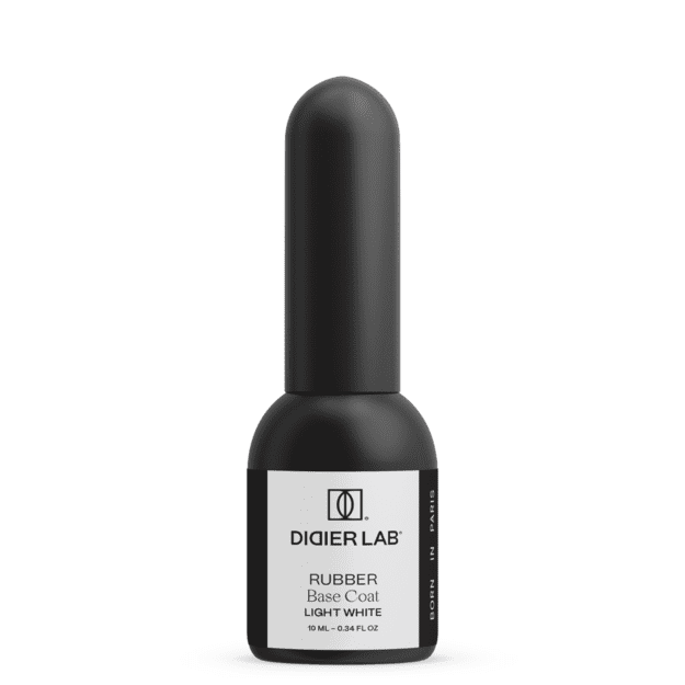 Kaučiukinė maskuojanti bazė Didier Lab Rubber Base Coat, Light White, 10 ml