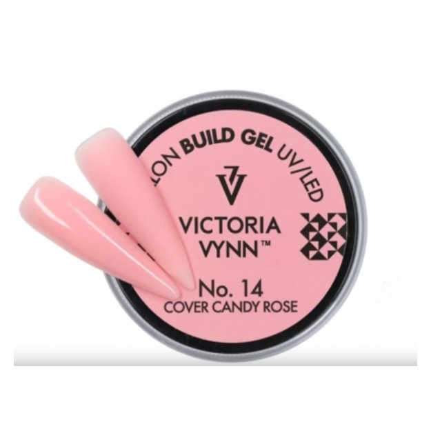 VICTORIA VYNN PRIAUGINIMO GELIS: 14 COVER CANDY ROSE 50ml