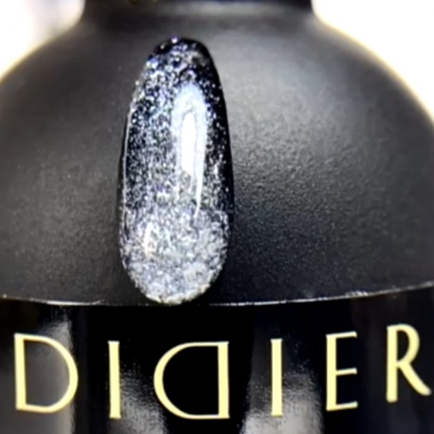 Viršutinis sluoksnis Gel polish  Didier Lab , Glitter Top coat, No2